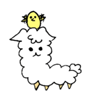 alpaca (Daily life2) sticker #12946919