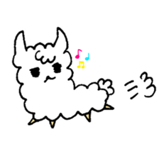 alpaca (Daily life2) sticker #12946923