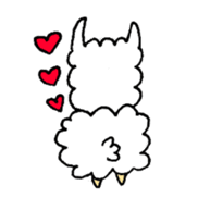 alpaca (Daily life2) sticker #12946928