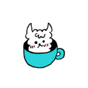 alpaca (Daily life2) sticker #12946932