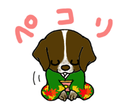 Funny large dogs sticker #12946979