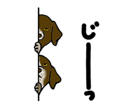 Funny large dogs sticker #12946994