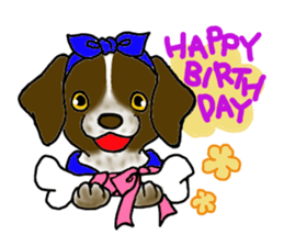 Funny large dogs sticker #12947000