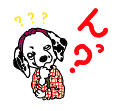 Funny large dogs sticker #12947007