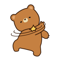 ooh aah bear 3 sticker #12947218