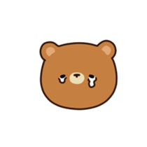 ooh aah bear 3 sticker #12947223