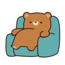 ooh aah bear 3 sticker #12947227