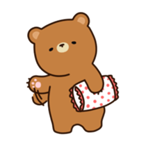 ooh aah bear 3 sticker #12947236