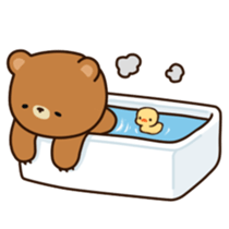 ooh aah bear 3 sticker #12947238