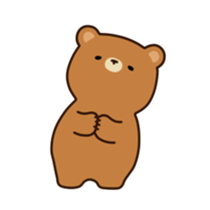 ooh aah bear 3 sticker #12947246