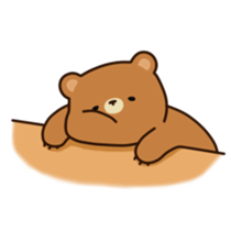 ooh aah bear 3 sticker #12947247