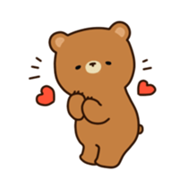 ooh aah bear 3 sticker #12947250