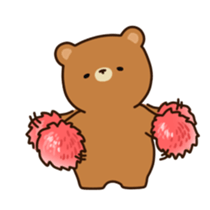 ooh aah bear 3 sticker #12947251