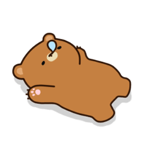 ooh aah bear 3 sticker #12947253