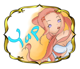 Gun and shino-chan sticker #12947695