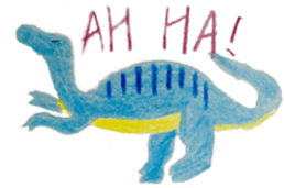 dinosaur yayaya sticker #12947833