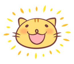 cat and alpaca kawaii sticker sticker #12948202