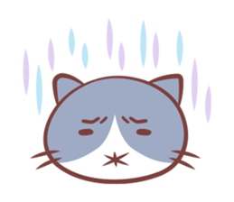 cat and alpaca kawaii sticker sticker #12948204