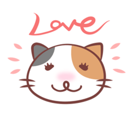 cat and alpaca kawaii sticker sticker #12948205