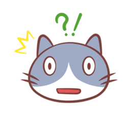 cat and alpaca kawaii sticker sticker #12948206
