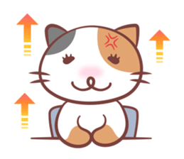 cat and alpaca kawaii sticker sticker #12948210