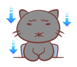 cat and alpaca kawaii sticker sticker #12948211