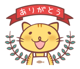 cat and alpaca kawaii sticker sticker #12948232