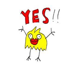 Assertion of lips intense guy sticker #12948278