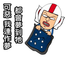 Uncle helmets2 sticker #12948408