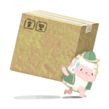 MonFu the sheep 2 sticker #12948794