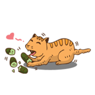 Mai Muan & Yellow Tiger sticker #12948920