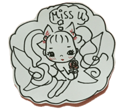 CaCa: Sky Love Love sticker #12949403