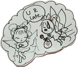 CaCa: Sky Love Love sticker #12949406