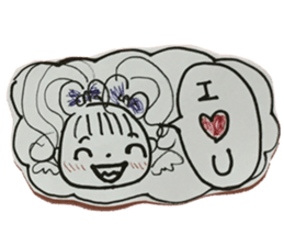 CaCa: Sky Love Love sticker #12949407