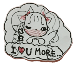 CaCa: Sky Love Love sticker #12949408