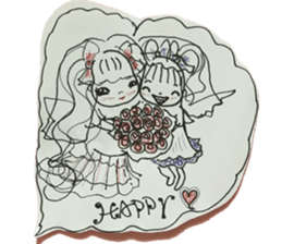 CaCa: Sky Love Love sticker #12949426