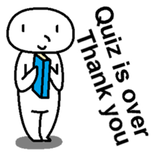 Silhouette Quizzes 4 sticker #12949841