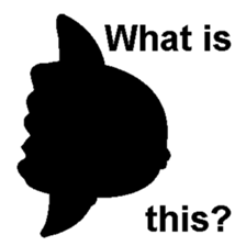 Silhouette Quizzes 4 sticker #12949870