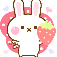 Rabbit Strawberry Yokutukau 2