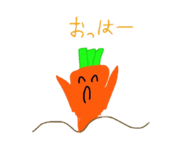 Mizuki's vegetables sticker #12950035
