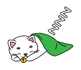 Shironeko tama sticker #12950039