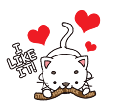 Shironeko tama sticker #12950048