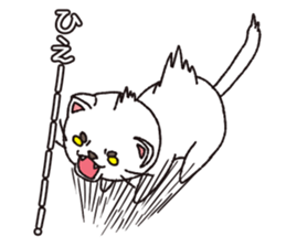Shironeko tama sticker #12950053
