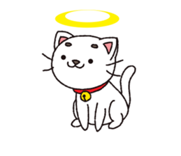 Shironeko tama sticker #12950056