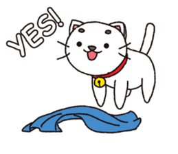 Shironeko tama sticker #12950075