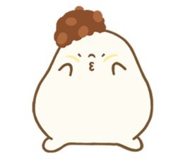 silent marumochi sticker #12950364