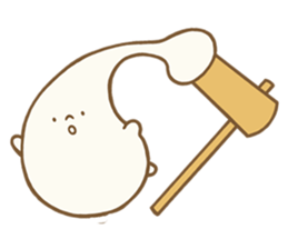 silent marumochi sticker #12950390