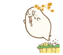 silent marumochi sticker #12950393