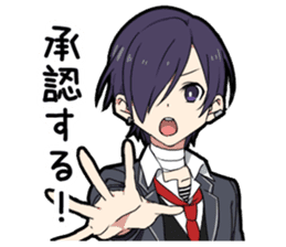 Sophomore disease boy sticker #12950400