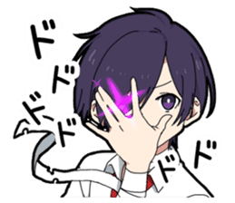 Sophomore disease boy sticker #12950402